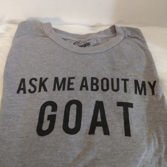Ladies descriptive T-shirt "Ask me about my GOAT". - Picture 2 of 4